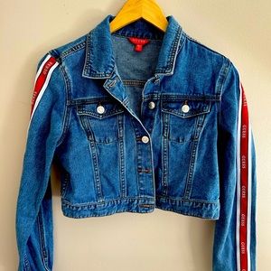 Guess cropped denim jacket